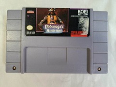 SUPER NINTENDO - NOBUNAGA'S AMBITION - CARTRIDGE ONLY (01)